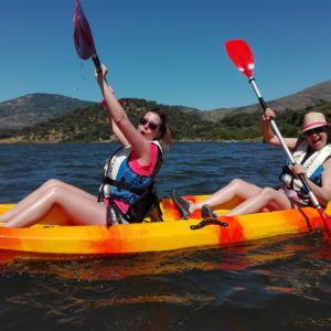 kayak y piraguas en El Valle del Ambroz, hervás