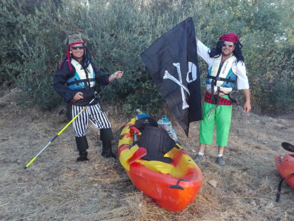 descenso piragua y kayak río alagon