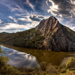 salto del gitano parque nacional de monfrague