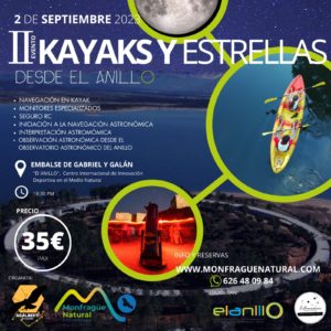 Kayaks y Estrellas